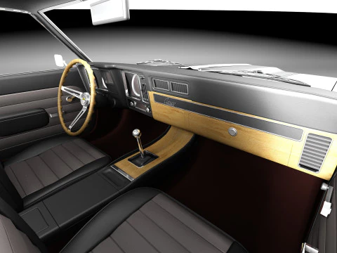 Chevrolet Camaro Z28 1969 3D Model