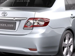 Toyota Corolla 2010 sedan 3D Model