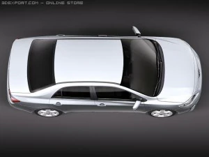 Toyota Corolla 2010 sedan 3D Model