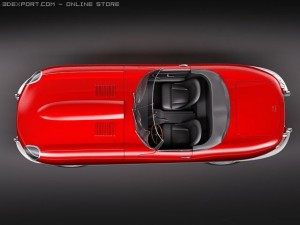 Jaguar Etype Model 3D