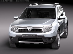 Dacia Duster 2010 3D 모델