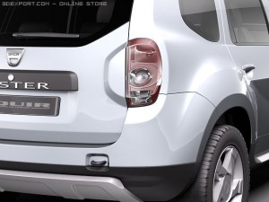 Dacia Duster 2010 3D 모델