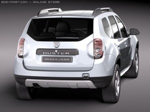 Dacia Duster 2010 3D 모델