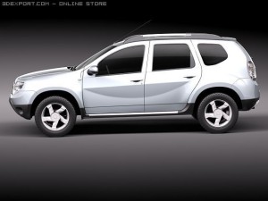 Dacia Duster 2010 3D 모델