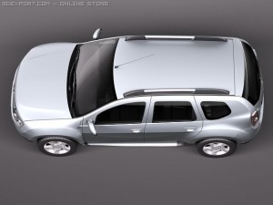 Dacia Duster 2010 3D 모델
