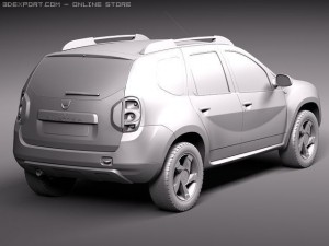 Dacia Duster 2010 3D 모델