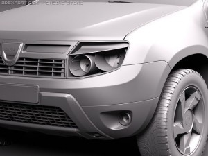 Dacia Duster 2010 3D 모델