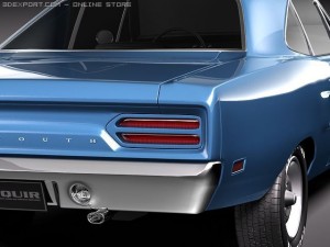 Plymouth Road Runner 1970 Modello 3D