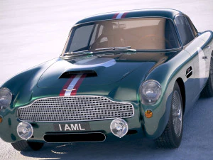 Aston Martin DB4 GT Continuation 2018 3D Model