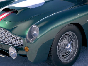 Aston Martin DB4 GT Continuation 2018 3D Model