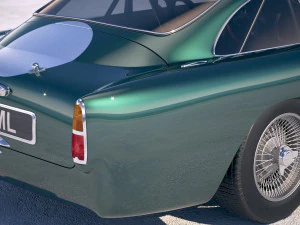 Aston Martin DB4 GT Continuation 2018 3D Model