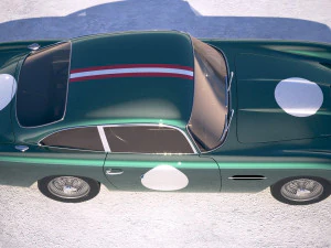 Aston Martin DB4 GT Continuation 2018 3D Model