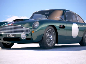 Aston Martin DB4 GT Continuation 2018 3D Model