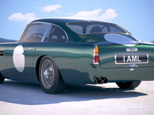 Aston Martin DB4 GT Continuation 2018 3D Model