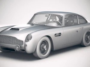 Aston Martin DB4 GT Continuation 2018 3D Model