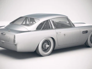 Aston Martin DB4 GT Continuation 2018 3D Model