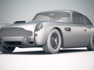 Aston Martin DB4 GT Continuation 2018 3D Model