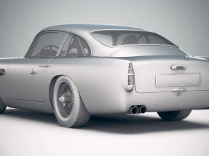 Aston Martin DB4 GT Continuation 2018 3D Model