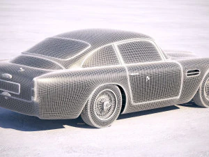 Aston Martin DB4 GT Continuation 2018 3D Model