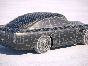 Aston Martin DB4 GT Continuation 2018 3D Model