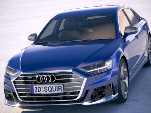 Audi S8 2020 Modelo 3D