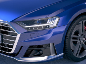 Audi S8 2020 Modelo 3D