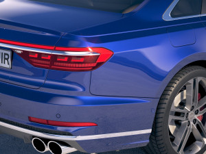 Audi S8 2020 Modelo 3D