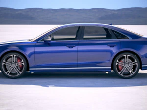 Audi S8 2020 3D Model