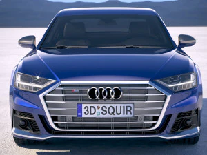 Audi S8 2020 3D Model
