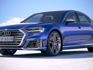 Audi S8 2020 Modelo 3D