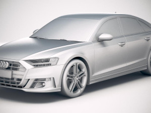 Audi S8 2020 Modelo 3D