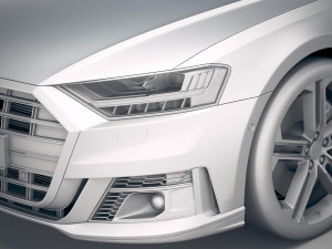 Audi S8 2020 Modelo 3D