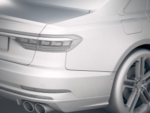Audi S8 2020 Modelo 3D