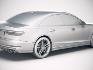 Audi S8 2020 Modelo 3D