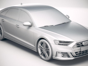 Audi S8 2020 Modelo 3D