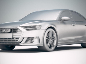 Audi S8 2020 Modelo 3D