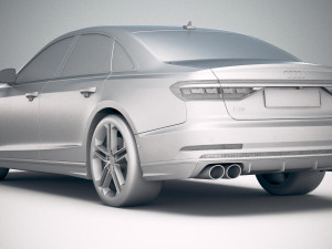 Audi S8 2020 Modelo 3D