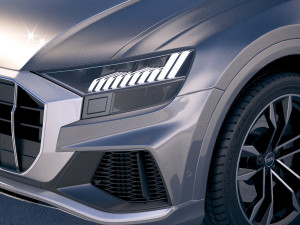 Audi SQ8 2019 3D मॉडल