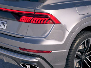Audi SQ8 2019 Modello 3D