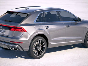 Audi SQ8 2019 Modello 3D