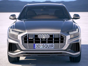 Audi SQ8 2019 Modello 3D