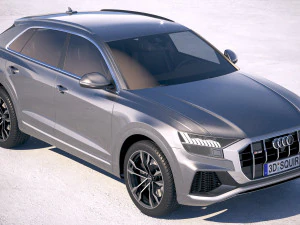 Audi SQ8 2019 Modello 3D