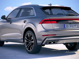 Audi SQ8 2019 3D मॉडल
