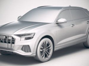 Audi SQ8 2019 3D मॉडल