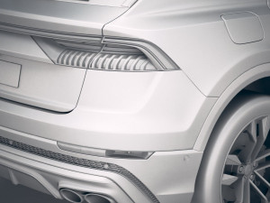 Audi SQ8 2019 3D मॉडल