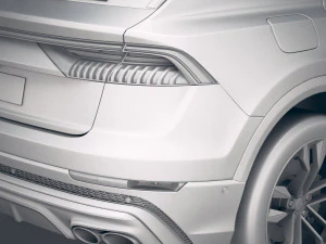 Audi SQ8 2019 Modello 3D