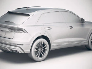 Audi SQ8 2019 Modello 3D
