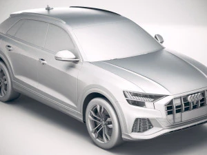 Audi SQ8 2019 Modello 3D