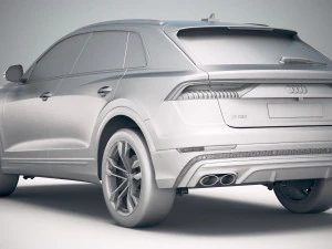 Audi SQ8 2019 Modello 3D