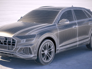 Audi SQ8 2019 3D मॉडल